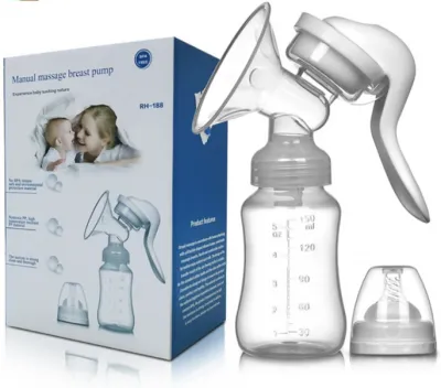 [NEWแพคเกจมีกล่อง]Eco Home breast pump เครื่องปั๊มนม เครื่องปั๊มนมคอเฉียง ที่ปั๊มนมสำหรับคุณแม่ ที่ปั๊มนมแบบมือ อุปกรณ์ปั้มนม ชุดปั้มนม