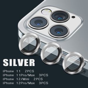 Bộ 3 mắt dán bảo vệ camera iPhone 17 pro max 16 pro max 15 pro max 144/Pro pro max 13 pro max 11 Pro max 12 Pro Max 12 Mini 13 Mini Titan chống trầy xước màu nguyên bản - Phụ kiện ATI