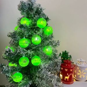 Christmas Decoration Lights - Waterproof LED Globe String Lights for Xmas Tree Indoor Outdoor Battery Powered with Remote Control Holiday Wedding Party Decor