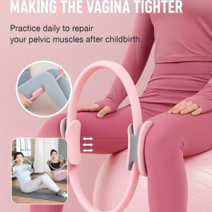 Pilates Resistance Loop For Yoga And Fitness Training Of Thigh And Limb Muscles Limb Resistance Circle For Middle-Aged And Elderly People Yoga Circle Weight Loss Aids For Middle-Aged And Elderly People中老年抗阻器