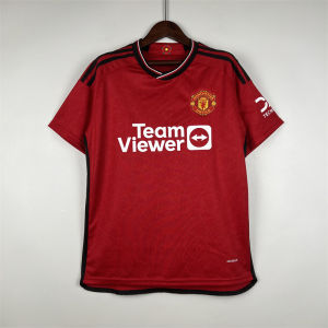 Vintage commemorative edition of the 2526 England Red Devils Manchester United home and away short-sleeve mens football jersey before the match