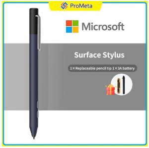 Stylus Pen Microsoft for Surface Pro 12 9 8 7 6 5 4 3 10 X Go 1 2 3 4 Book Latpop Studio Tablet (142mm ø9.5mm 400mAh NFC Touch Screen Pressure Sensitive Writing Palm Rejection Ergonomic Design)