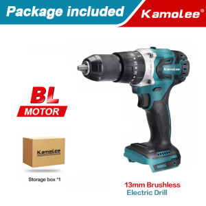 【COD】Kamolee Premium Makita Versi 18V Brushless Pengisian 10 Mm/13 Mm portabel Obeng Bor Listrik Alat Listrik 10 Mm/13 Mm Obeng Listrik Bor Listrik.