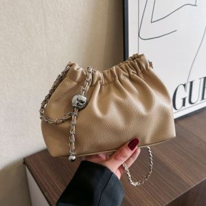 Túi đeo vai nữ da mềm phong cách tối giản LILA DXD239