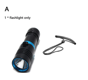 Senter Selam 3800LM L2 Dive 100 Meter LED Flashlight Torch Senter Untuk menyelam Waterproof Diving Lamp Light