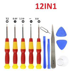 Bộ vít mở điện thoại máy tính bảng đồng hồ..12in1(đỏ)