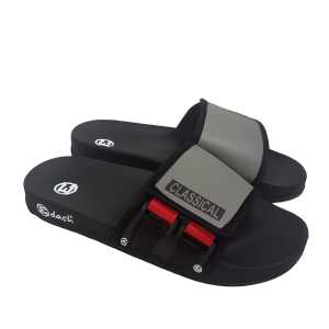 Agnia - Sandal Selop Slide Slip On Pria Casual Classical Sintetis Terbaru Bahan Kulit Sintetis