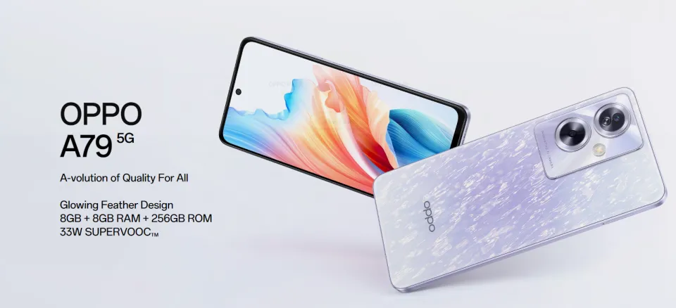 NEW LAUNCH OF OPPO 🔥 A79 5G - 8GB RAM ✓ 256 GB ROM✓