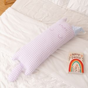 JOJO CASTLE Kawaii Cat Plush Toy Long Strip Detachable Pillow Sleeping Comfort Plush Pillow Dormitory Headboa Cushion Gift For Kids Friends Birthday