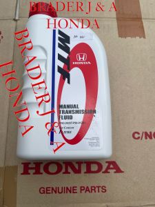 OLI MTF TRANSMISI MANUAL OIL 1 LITER SEMUA MOBIL HONDA MT CRV ACCORD HRV BRV MOBILIO BRIO JAZZ CITY HONDA TRANSMISSON FLUID FLUIDS