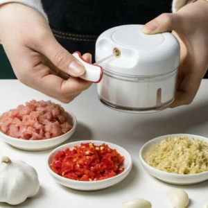 BLENDER MANUAL TARIK SERBAGUNA - BLENDER MINI PORTABLE 2 MATA PISAU MINI CHOPPER