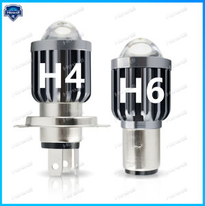 Đèn Pha Xe Máy H4 BA20D CSP 12V Bóng Đèn LED Chùm Cao/Thấp Cho Xe Mô Tô Đèn Sương Mù Ô Tô Siêu Sáng 12000LM