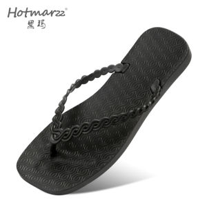 [Free Shipping] Hotmarzz WomenS New Flip-Flops Solid Color Slippers Beach Sandals Non-Slip Slippers For The Beach