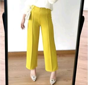 CELANA KULOT SCUBA PREMIUM BASIC PANT CELANA KERJA KANTOR
