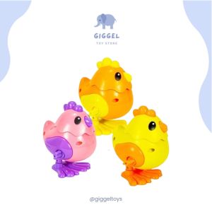 GIGGEL (BISA COD) MAINAN AYAM JUMPING / MAINAN AYAM PUTAR / MAINAN ANAK AYAM BERJALAN MODEL PUTAR UNTUK ANAK