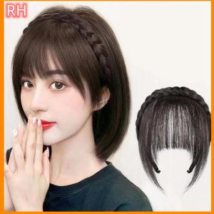 🔥🔥🔥ranghe วิกผมที่คาดผมหน้าม้าแบบธรรมชาติที่มองไม่เห็นเรียบไร้รอยต่อหน้าผากอุปกรณ์ทำผมหน้าม้าปลอม