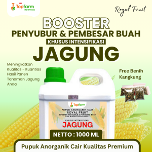 Pupuk Jagung Topfarm Agar Tanaman Jagung Berbuah Besar / Pupuk Agar Buah Jagung Lebat / Pupuk Khusus Tanaman Jagung / Pupuk Pelebat dan Pemanis Buah Jagung / Pupuk Jagung Terbaik