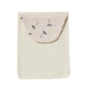 4 lớp bé khăn lau mồ hôi vải lau vệ sinh trẻ sơ sinh bé khăn bông ướt Pad mồ hôi hấp thụ cung cấp cho bé