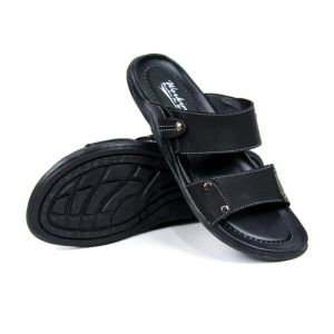 Sandal Slide Pria Bahan Kulit Working W-05 Sandal kasual pria dewasa slip on