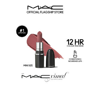 【MINI】MAC MACXIMAL Silky Matte Lipstick full coverage matte lipstick with 12 HR comfortable wear
