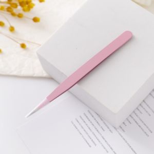 Pinset Tweezer Macaron Lurus Bengkok / Pinset Lurus / Tweezer Sticker / Macaron Tweezers Penjepit Stiker /