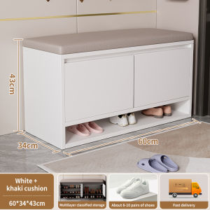 Shoe cabinet shoe changing chair stool shoe rack Multifunctional shoe stool Almari Kasut Rak Kasut Bangku Tukar Kasut