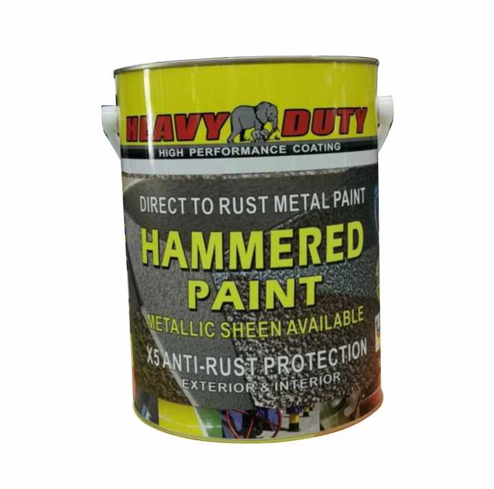 5L ( 5 LITER ) HAMMERED PAINT ( METALLIC PAINT HEAVY DUTY ) HAMMERTONE