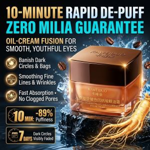 Ginseng Collagen Eye Cream with Pro-Xylane 20g Hydrating Brightening Moisturizing Under-Eye Skincare for Smooth Supple Looking Skin and Daily Eye Care