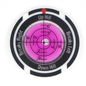 N6MBRH ClearTransparent Golf Tools Leveler High Precision Ball Marker Golf Spirit Level Golf Putting Training Tool Golf Slope Meter Gift for Golfers