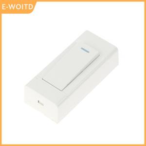【E-WOITD】 1 Gang 2 Way Surface Mount Switch Wire Hanging Installation Bedside On/Off Control Lamp Grey/White//Black Panel Wall Light Switch