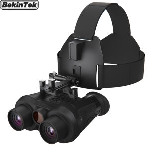 BekinTek หมวกตา VR แบบ ที่ติดตั้งกล้อง Night Vision Binoculars ที่สามารถติดตั้งบนหัว แว่นตา NVG ที่สามารถชาร์จได้ กล้องโทรทัศน์ที่สามารถมองเห็นในสภาพแวดล้อมที่มืดสนิท 7 เท่า 6 การซูมดิจิทัล HD 4K วิดีโอ 36M ภาพ 400° การปรับ Diopter อิสระ 4 สีที่แตกต่างกัน - Lazada