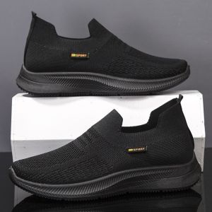 Hiking Shoes Outdoor Sports Non-slip Breathable mesh climbing slip on shoes For Men