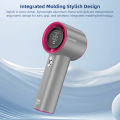 GOOJODOQ Mini Fan Rechargeable Handheld Fan Portable Strong Wind 100 Gear High-Speed Adjustable Turbo Portable Handheld Fan for Outdoor Sports. 