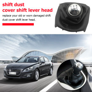 5 Speed Gear Shift Knob Shifter Lever Stick Gaiter Boot Excellent ABS Plastics Prolonged for Peugeot 307 207 406