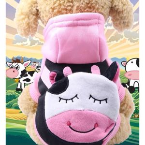 [ 4 chân ] Quần áo chó mèo nỉ bông kèm mũ hình động vật dễ thương Áo chó mèo giữ ấm cao cấp cho thú cưng Áo cho chó Áo cho mèo thu đông