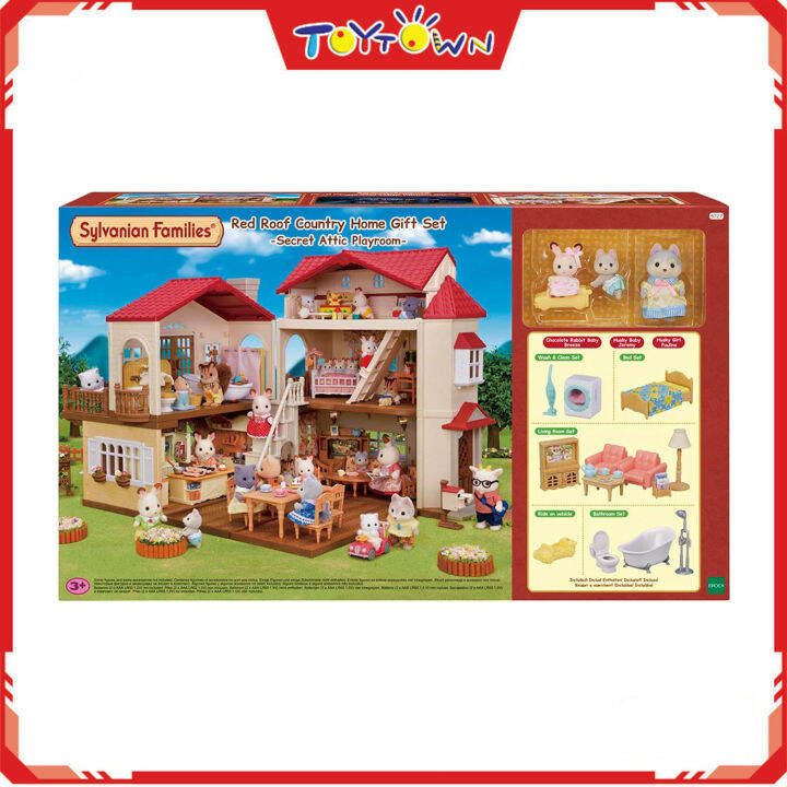 Sylvanian families sales red roof house