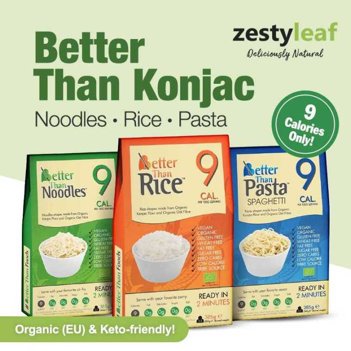 Better Than Konjac Shirataki Noodles / Pasta / Rice Organic, Keto