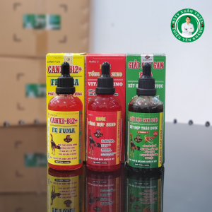 Combo Nuôi tổng hợp Seko và Canxi B.12 Seko và Giai đôc gan Seko cho gà bổ gân bổ xương hỗ trợ tiêu hóa