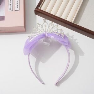 Childrens Princess Crown Headband with Tulle Detail Gentle Hair Hoop for Girls and Babies Verified Details: Z108 Product Type and Intended Use Follow the Verified Original Listing Information