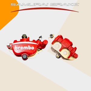 KALIPER CAKRAM 2P 2 PISTON KALIPER 2 PISTON SAMURAI KANAN UNIVERSAL TANPA BREKET