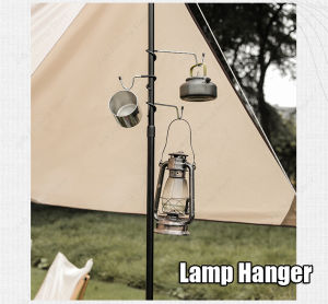 Anh Lamp Hanger Multipurpose Tent Hook Light Holder Portable Camping Equipment Pole Lantern Outdoor Fishing