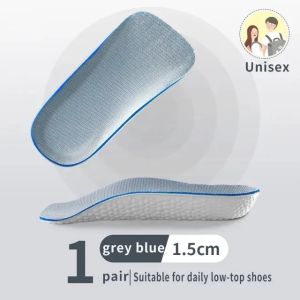 MIYIO 3.5CM Invisible Height Increasing Insole Orthopedic Arch Support Insole Soft Elastic Light Weight for Men Women Shoes Pads
