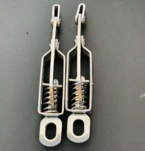 khóa lò xo xe tải sắt 30cm loại dày 4li 6li 8li Khóa tôm khoá bửng thùng xe tải SẮT (khoá chưa kèm móc)