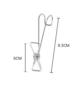 Kẹp Thép Treo Phơi Quần Áo Bằng Thép Không Gỉ Tiện Dụng - Đủ Size Cỡ