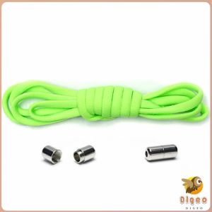 Digeo Metal CapsuleLaces Metal Capsule Lock Buckles No Tie Shoelaces Tieless Elastic Lazy Shoelace