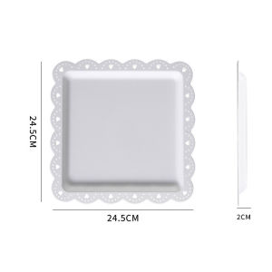 2-Tier Cake Dessert Display Stand Cupcake Pastry Cookie Tray Wedding Birthday Party Display Rack