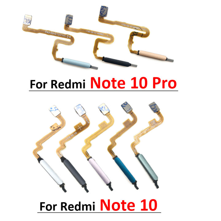 New Fingerprint Scanner For Xiaomi Redmi Note 10 Note10 Pro Home Button ...