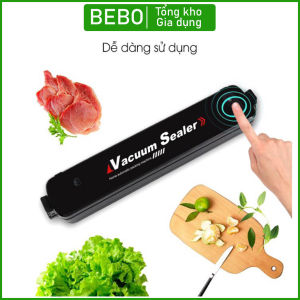 Máy hút chân không bảo quản thực phẩm Vacuum Sealer mini cao cấp tự hàn miệng tiện dụng