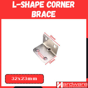 Corner Brace L Shape Straight 32mm / 32mm Thicken / 36mm Metal Bracket Furniture Support Bracket Hardware Tools