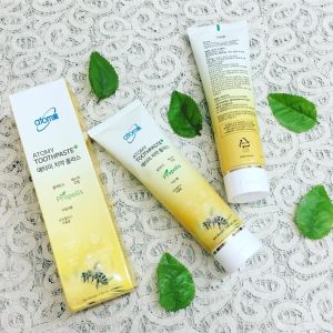 Combo 2 TUÝP Kem đánh răng sạch khuẩn và ngừa sâu răng vượt trội chiết xuất từ keo ong  - Atomy Propolis toothpaste 200gram  - 애터미 치약 플러스 200g - Атоми Зубная Паста Набор